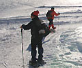 winter Urlaub in Sexten Dolomiten Winterwandern Langlauf Schneeschuhwandern in Südtirol 
			Erholung