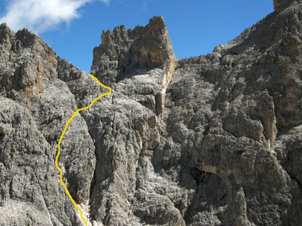 Sexten, Roghel-Klettersteig, Klettersteige