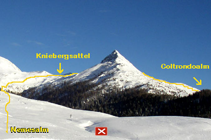 bitte warten - Winter in Sexten